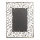 Silver Industrial Metal Wall Mirror, , alternate image number null