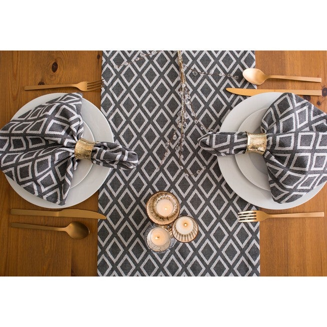 Hammered Gold Napkin Ring, Set of 6, , alternate image number 5