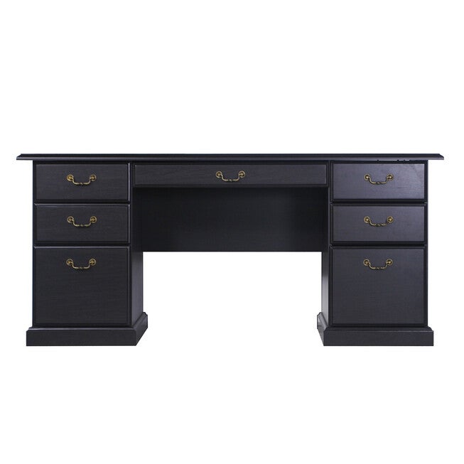 Executive Desk Writing Desk, ESPRESSO, hi-res image number null