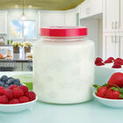 64 Oz Glass Jar with lid for Euro Cuisine YM260 - YM360 - YM460 Yogurt and Greek Yogurt Maker, , on-hover image number 1