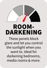 BH Studio Room-Darkening Grommet Panel, , alternate image number null