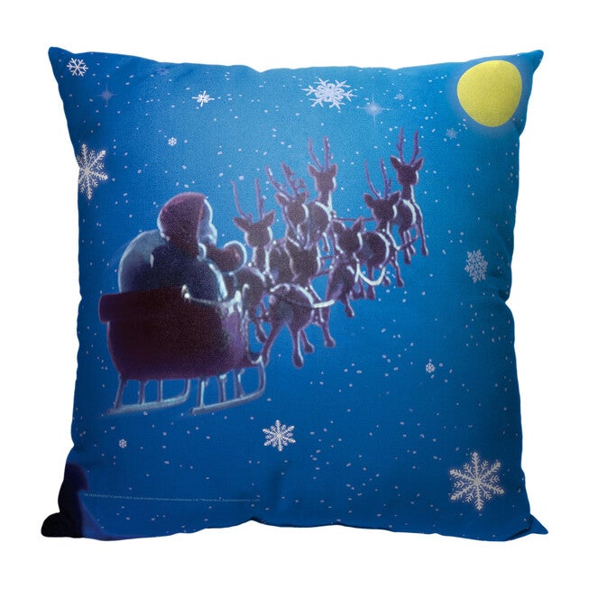Wb Year Without A Santa Clauschristmas Flight 18X18 Printed Throw Pillow, O, hi-res image number null