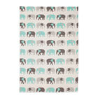 Pet Animal Designer Print Kitchen Dish Towel, Set 2, , alternate image number null