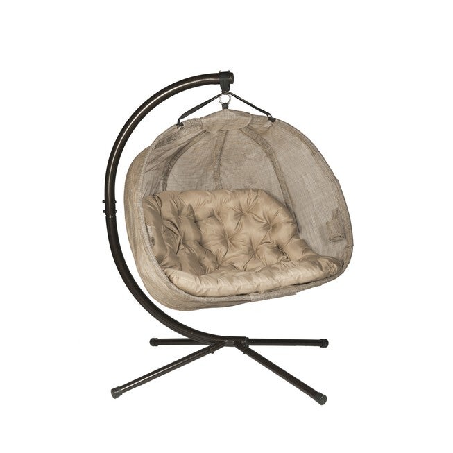 Hanging Pumpkin Patio Chair - Bark, , alternate image number null