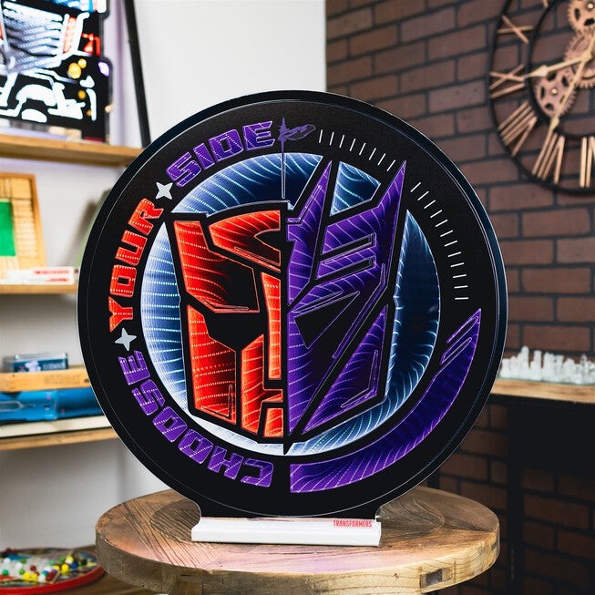 Transformers Chose Your Side Ekkolight 24 inchesH, RED PURPLE BLACK, alternate image number 1