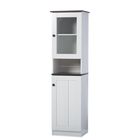Lauren Two-Tone Buffet And Hutch Kitchen Cabinet Furniture, , on-hover image number null