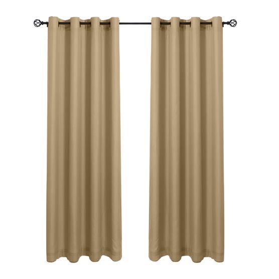 Rhapsody Lined Grommet Panel Window Curtain, , alternate image number null