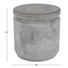 Grey Fiber Clay Industrial Stool, , alternate image number null