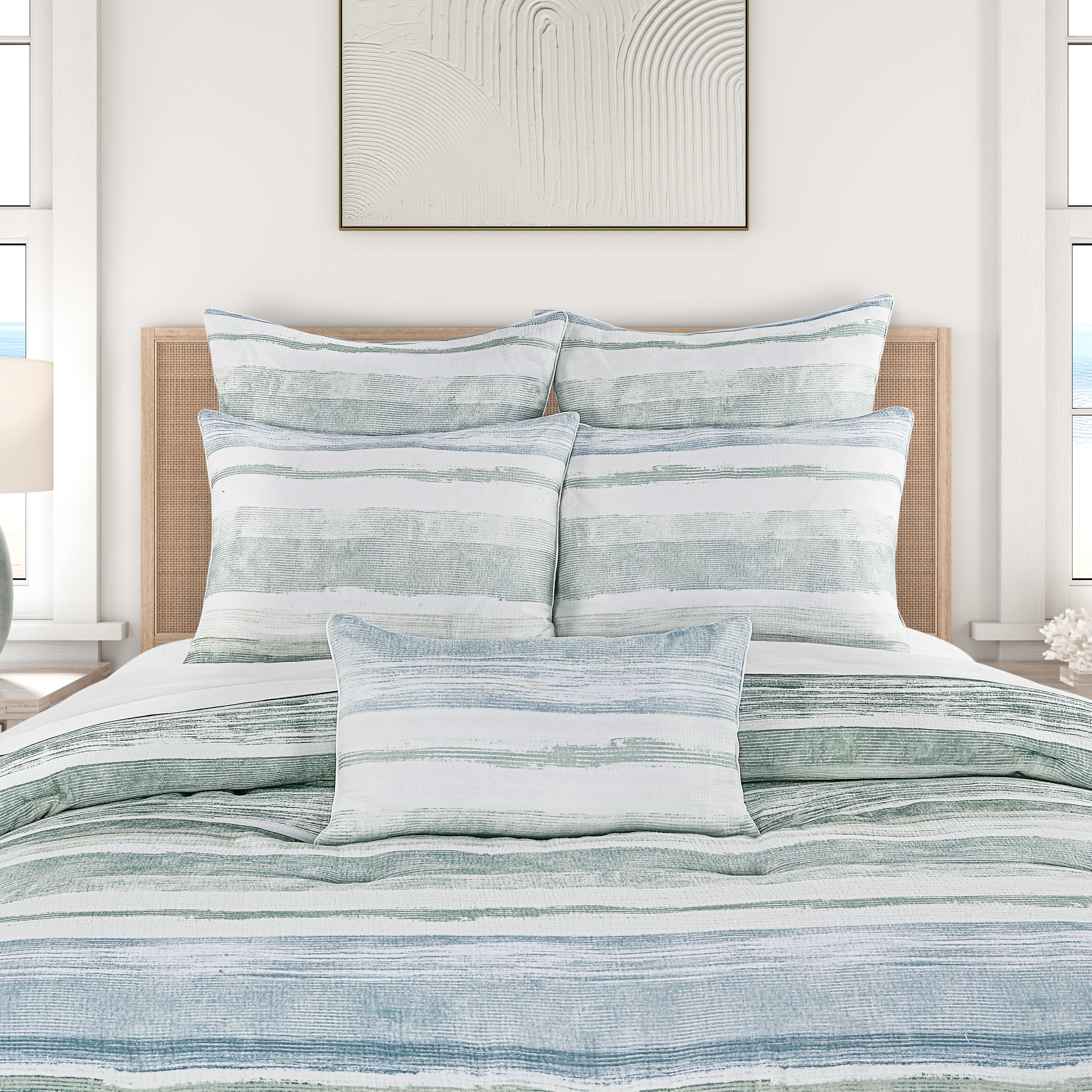 SURF BOUDOIR DECORATIVE THROW PILLOW