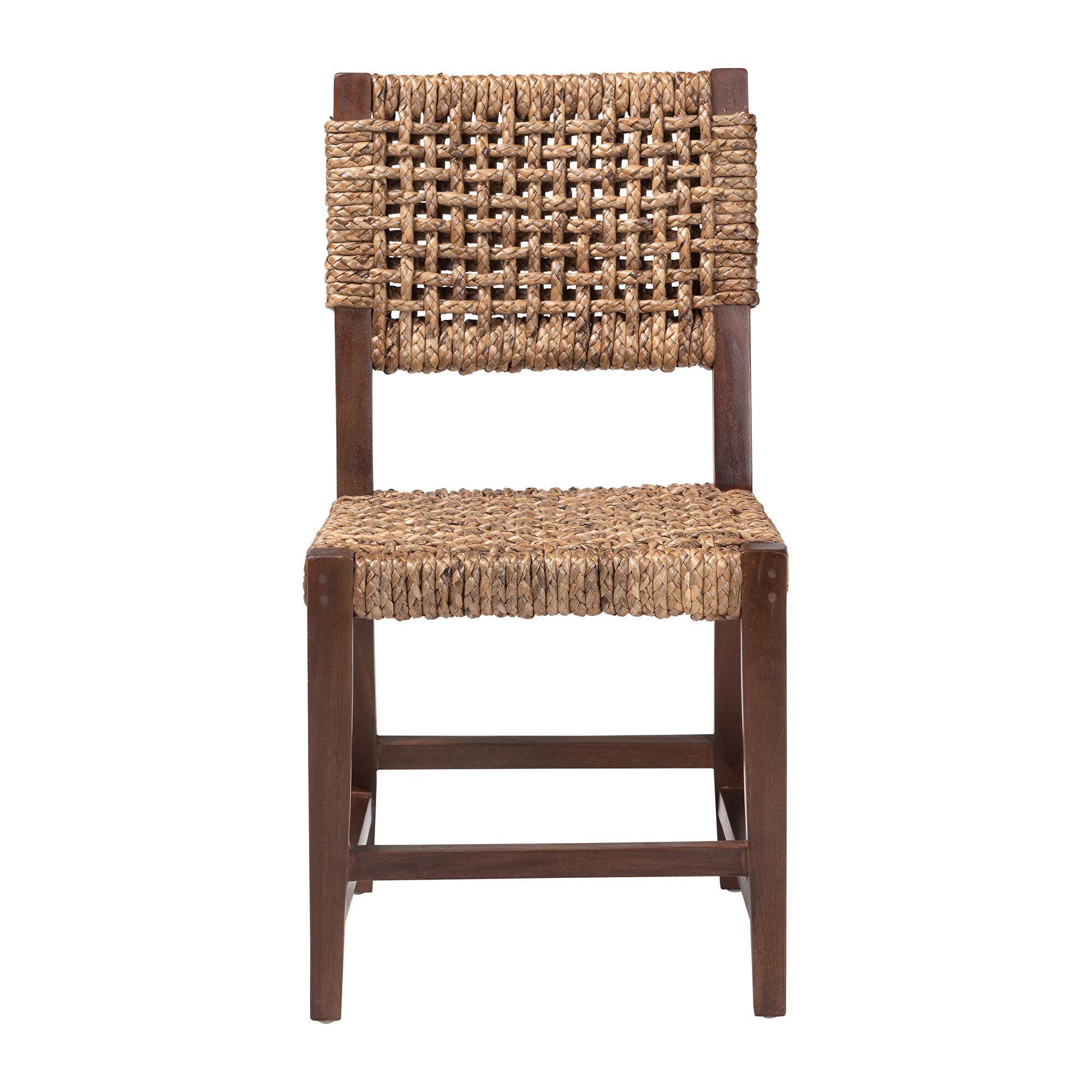 Alise Handwoven Seagrass Dining Chair, NATURAL, alternate image number 2