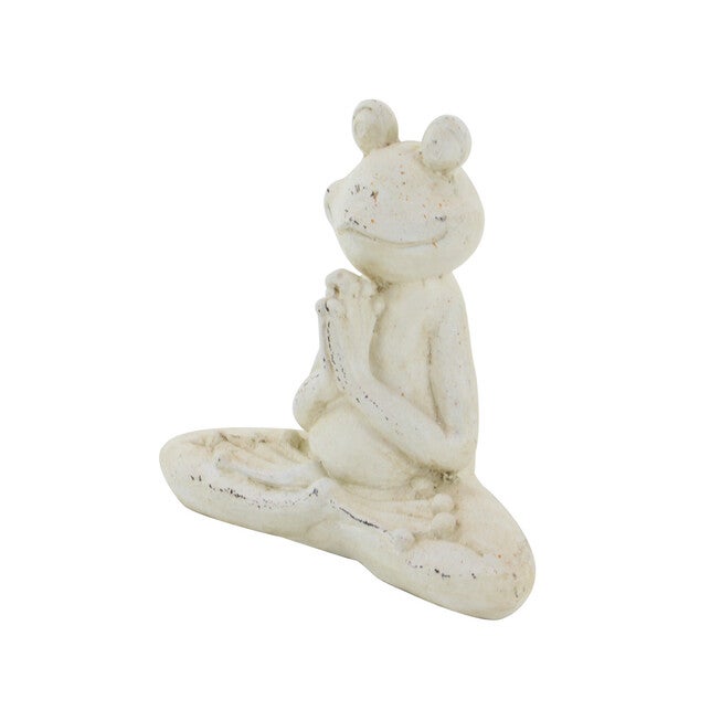 Set Of 2 White Resin Eclectic Garden Sculpture, , alternate image number 5