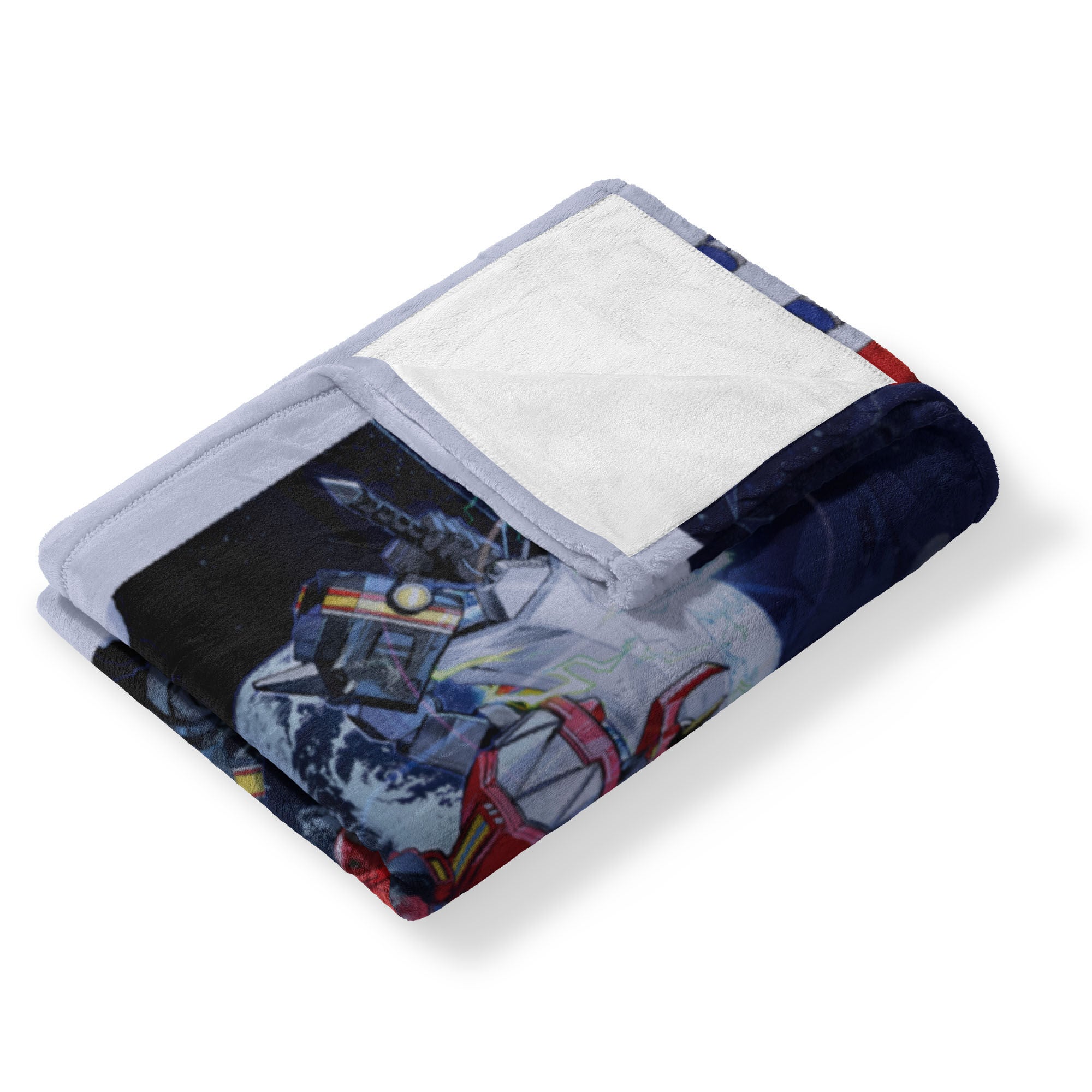 Hasbro Power Rangers Mighty Morphin Silk Touch Throw Blanket 40X50 Inches, BLACK, alternate image number 3