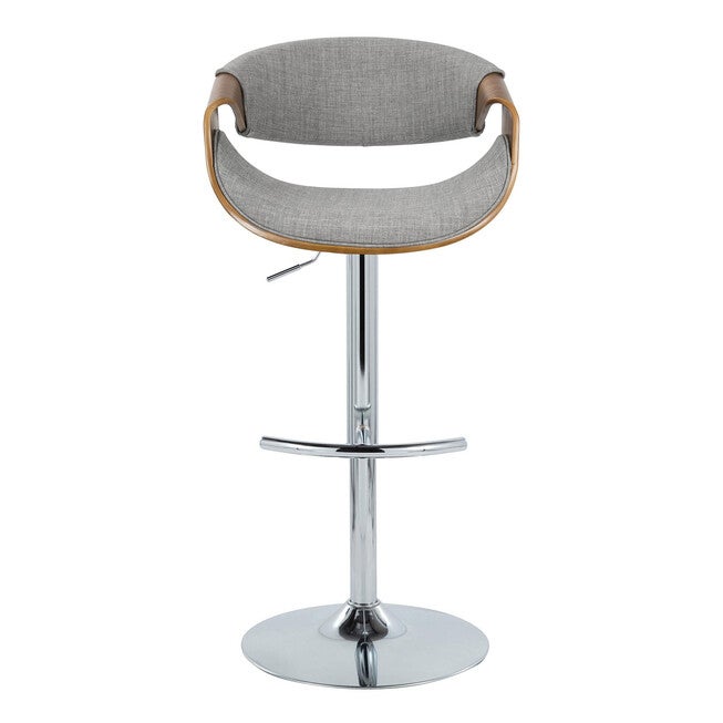 Curvo Adjustable Barstool - Set Of 2, , alternate image number null