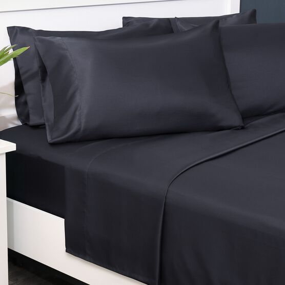 Ecko Solid Microfiber Sheet Set Sheet Set, , alternate image number null