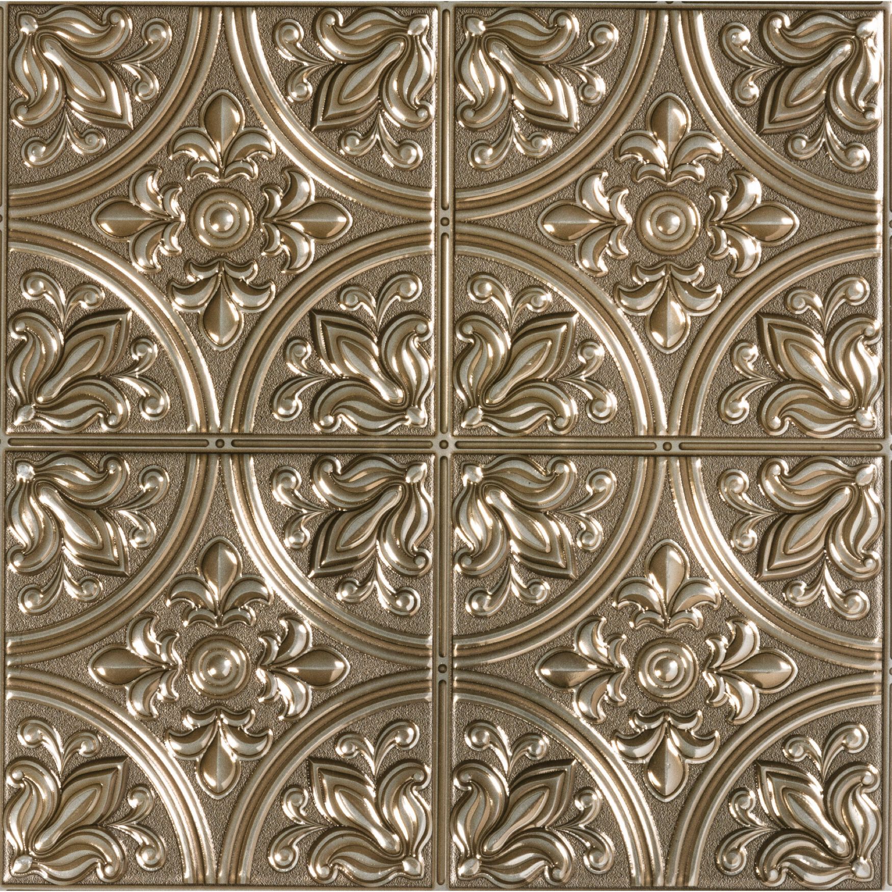 Peel And Stick Tile Backsplash, GOLD, hi-res image number 0