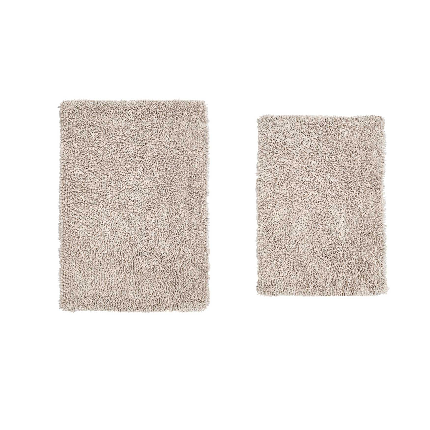 Fantasia 2 Piece Set Bath Rug Collection, IVORY, hi-res image number 0