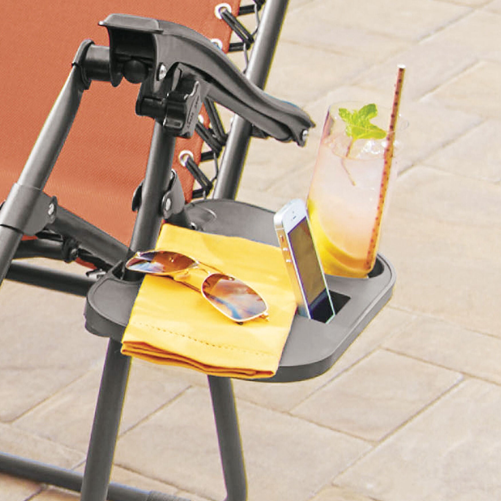 Zero Gravity Chair Clipon Table Brylane Home