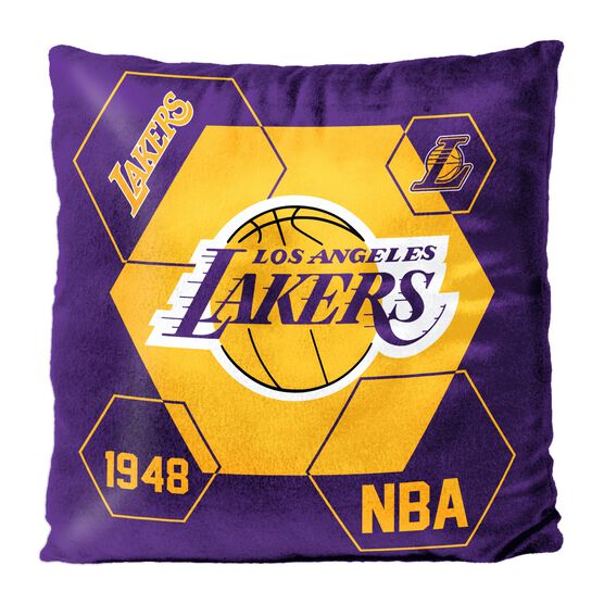 Lakers Velvet Reverse Pillow, MULTI, hi-res image number null