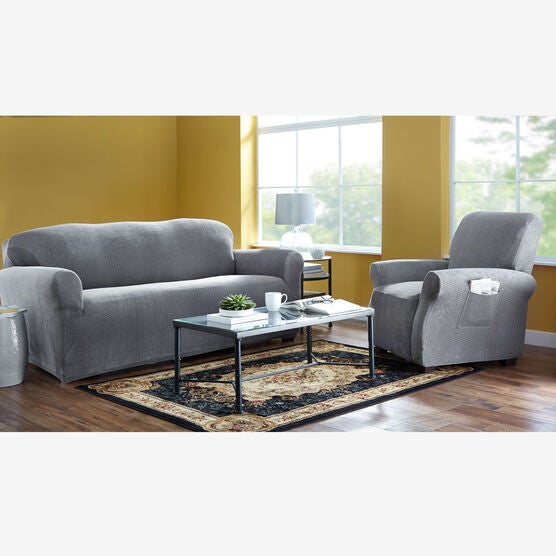 Bh Studio Brighton Stretch Sofa Slipcover Sofa Covers Brylane Home