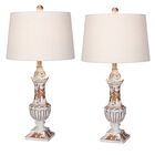 29.5" Antique Metallic Resin Table Lamp, , on-hover image number null