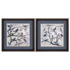 Morning Song Framed Wall Décor, Set Of 2, BLUE, hi-res image number null