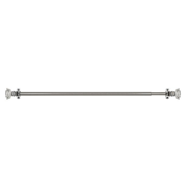 Innovative Decorative Room Darkening Wrap Around Rod & Finial 48-86, CRYSTAL, hi-res image number null