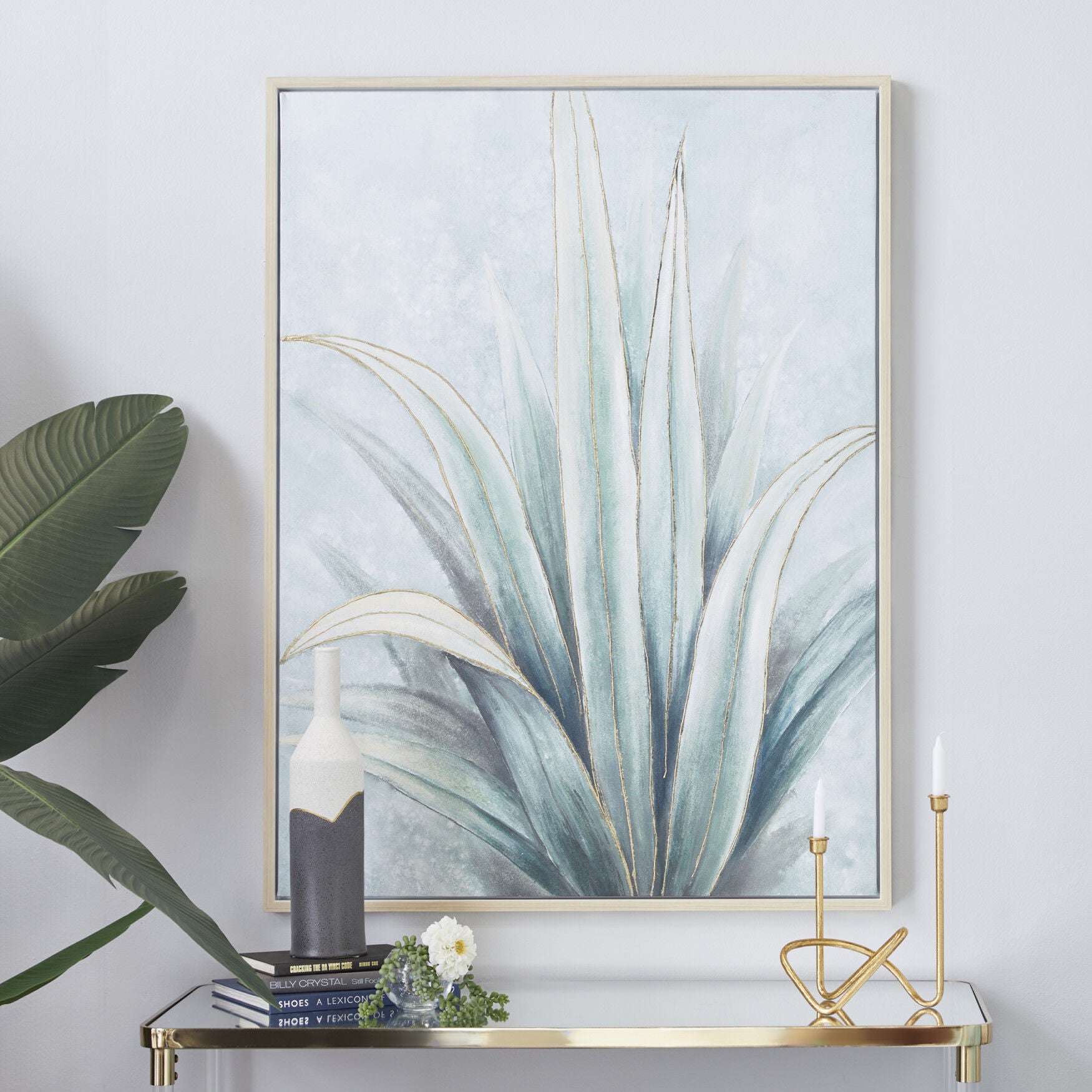 Blue Canvas Coastal Style Wall Art Framed Wall Art, , alternate image number 8