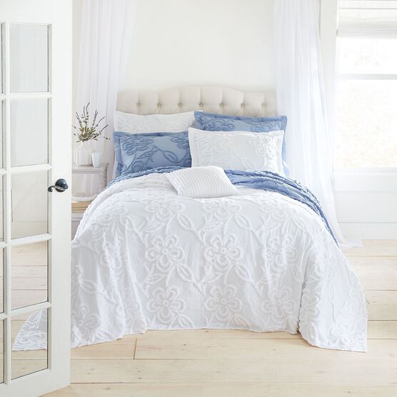 Flora Chenille Bedspread, Flora Chenille Bedspread,