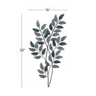 Blue Metal Traditional Floral Wall Decor, , alternate image number null