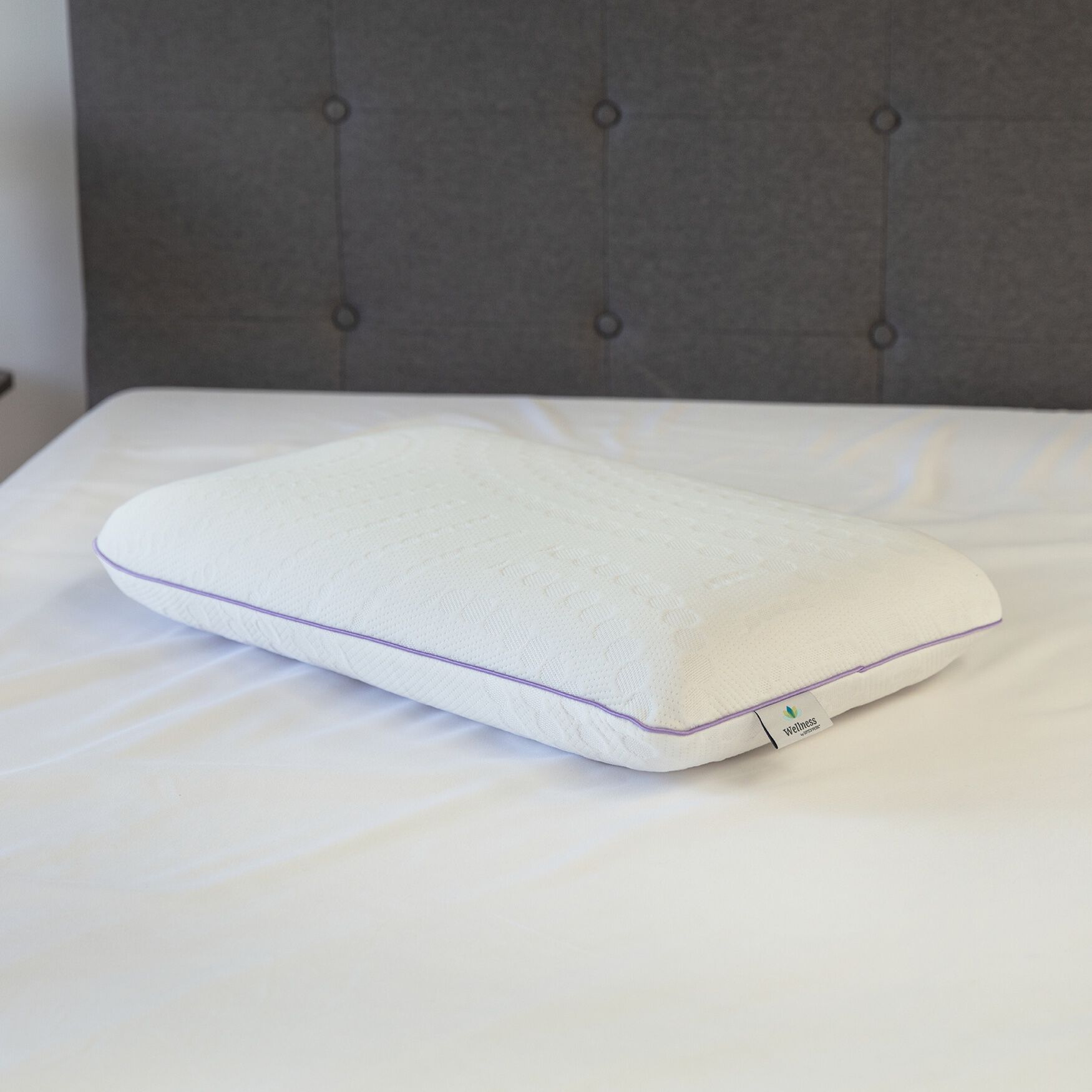 SensorPEDIC Relax Lavender Infused Memory Foam Pillow Brylane Home