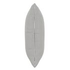 Stripe Fluffed Polyester 18"Sq. Pillow, , on-hover image number null
