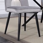Nancy Grey Velvet Accent Dining Chair, Set of 2, , alternate image number null