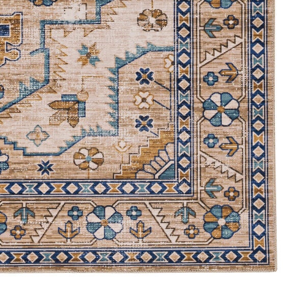 Washable Julian Ivory/Gold Rug, , alternate image number null