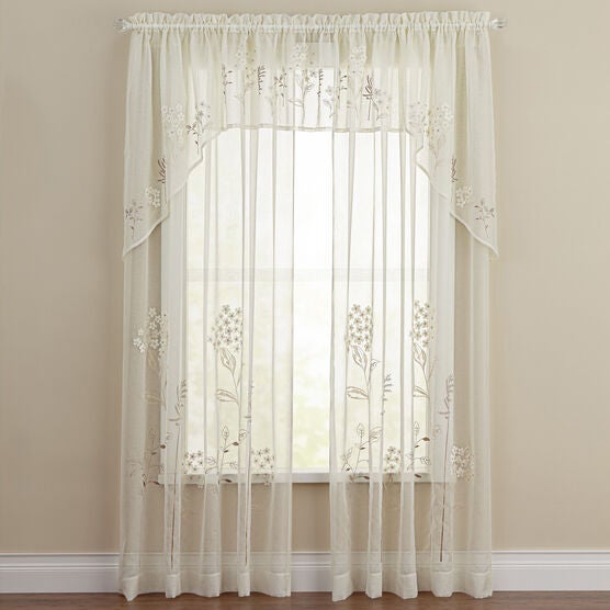 Hydrangea Faux Linen Swag, CREAM Hydrangea Faux Linen Swag, CREAM