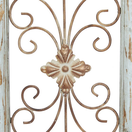 Set Of 2 Multi Colored Wood Rustic Wall Décor, , alternate image number null