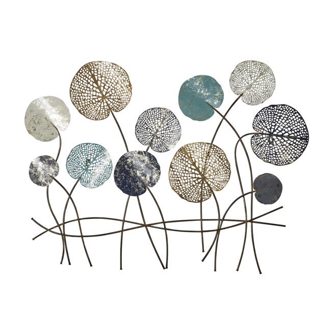 Multi Color Iron Modern Wall Decor, MULTI, hi-res image number 0