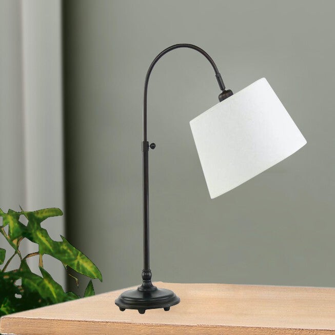 22-28 inches Oil Rubbed Bronze Metal Table Lamp, BRONZE, hi-res image number null