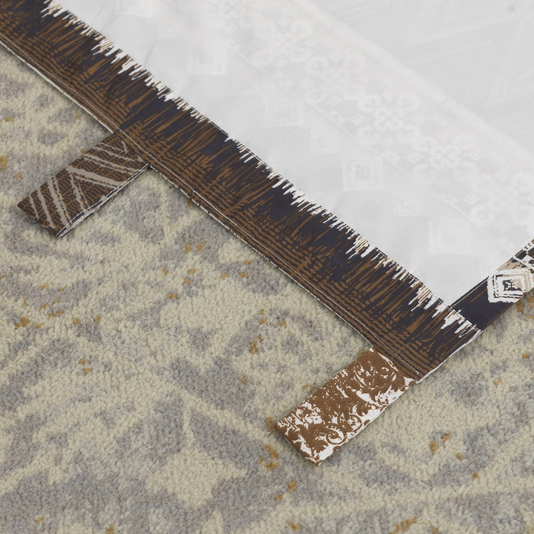 Southwest Latte Curtain Panel Pair, , alternate image number 3