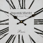 Black Industrial Metal Wall Clock, , alternate image number null