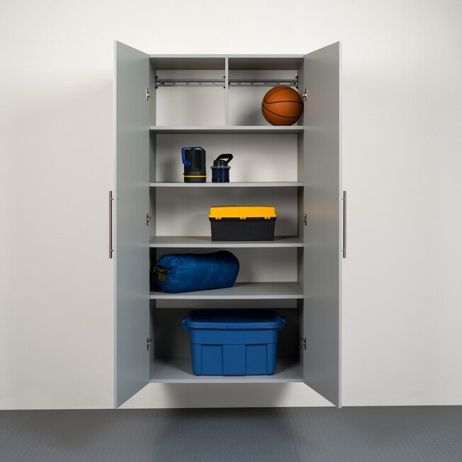 HangUps 36 inches Large Storage Cabinet, Light Gray, , alternate image number null
