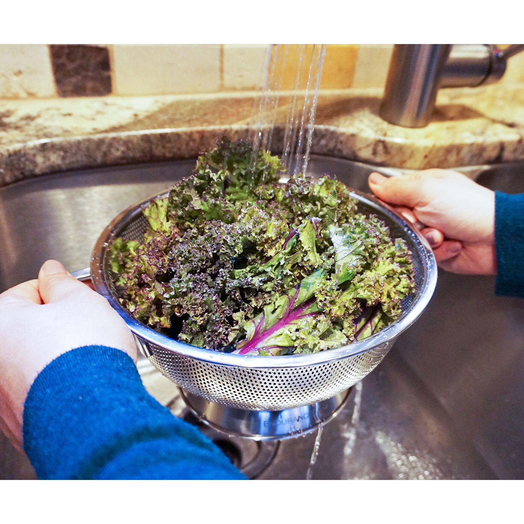 Precision Pierced Colander 3 Qt, , alternate image number 2