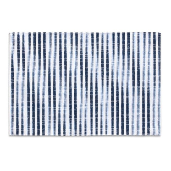 Placemat (Set of 4) 16 inchesL x 13 inchesW Polyester, BLUE/WHITE, alternate image number null
