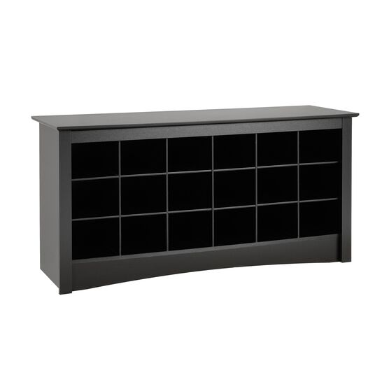 18 Pair Shoe Storage Cubby Bench Closet Space Savers Brylane Home