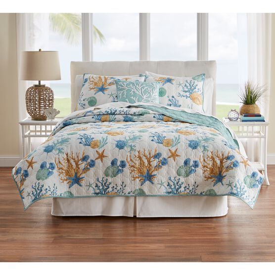 Coastal 3-Pc. Quilt Set, 