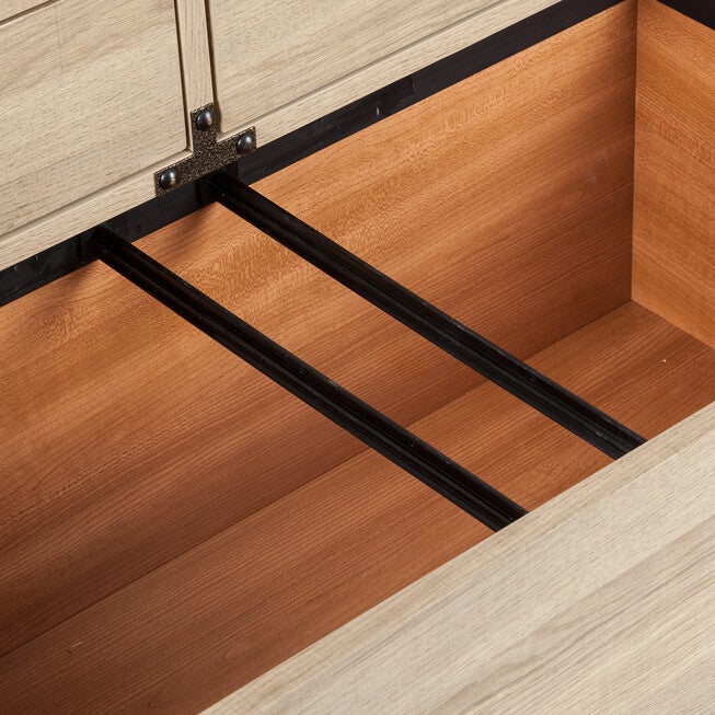 Langer Light Oak Lateral File Drawer File Drawer, , alternate image number null