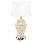 Bronze Glass Tuscan Table Lamp, , on-hover image number null