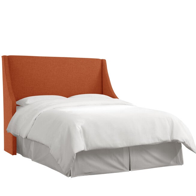 Swoop Arm Wingback Headboard, , alternate image number null