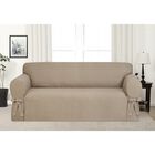 Kathy Ireland Evening Sofa Cover, FAWN, hi-res image number null
