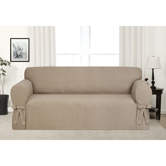 Kathy Ireland Evening Sofa Cover, FAWN, hi-res image number null