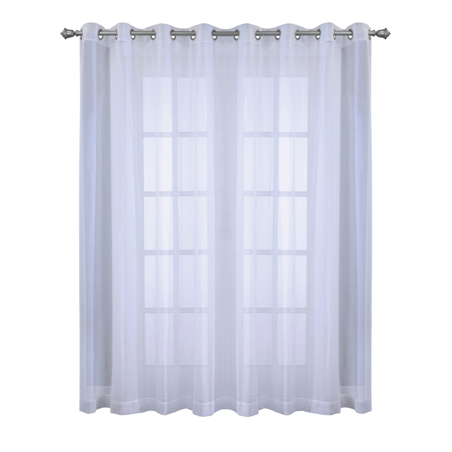 Cote D&#39;Azure Sheer Curtain Panel, , on-hover image number 1